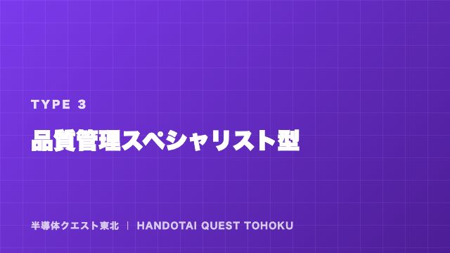 品質管理スペシャリスト型の戦い方ガイド 表紙